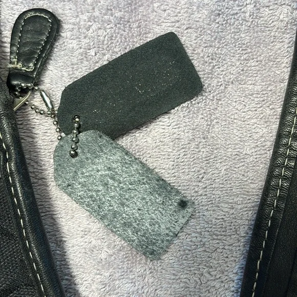 Coach Black Backpack Sleek Minimalist Design - Picture 12 of 14